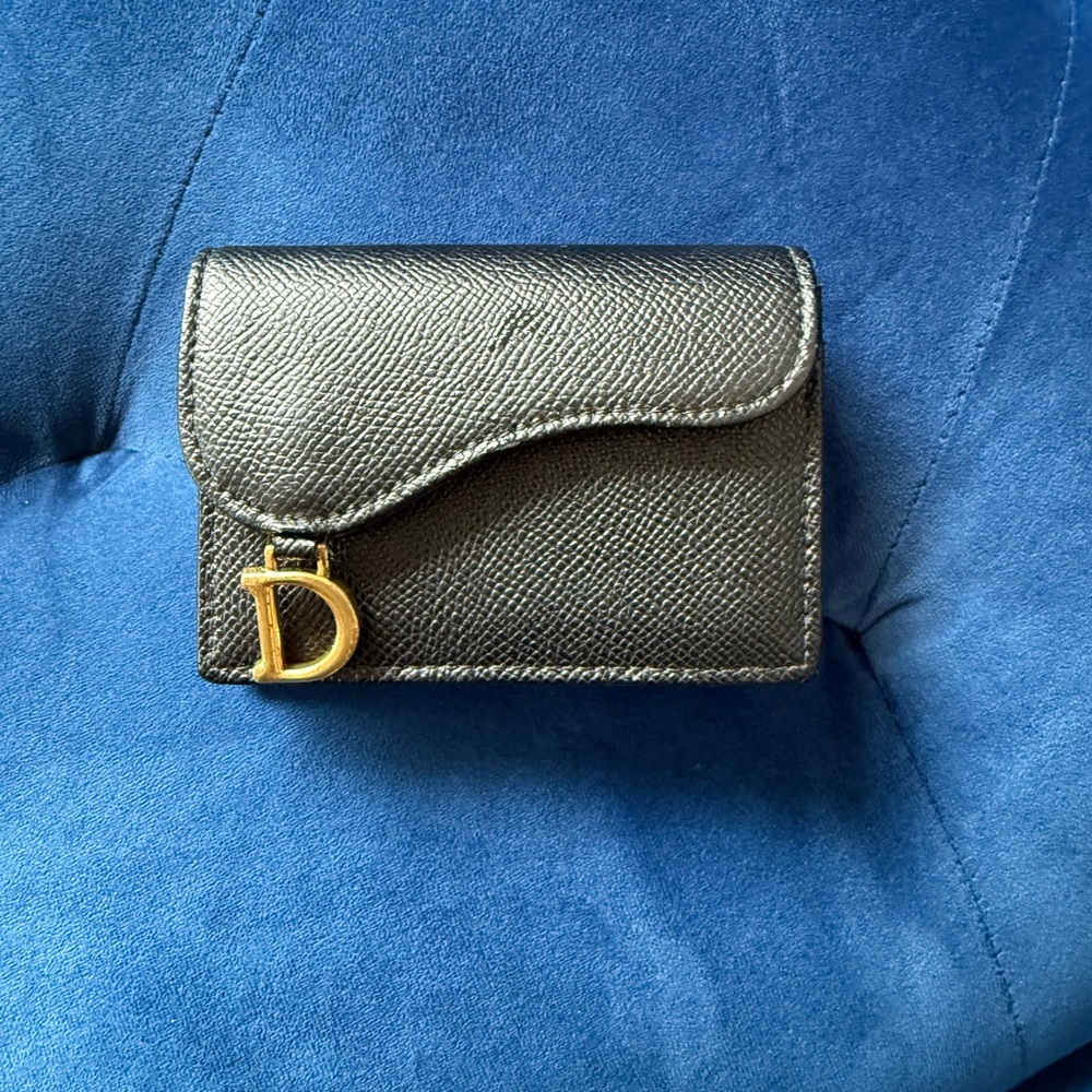 Christian Dior Black Card Holder